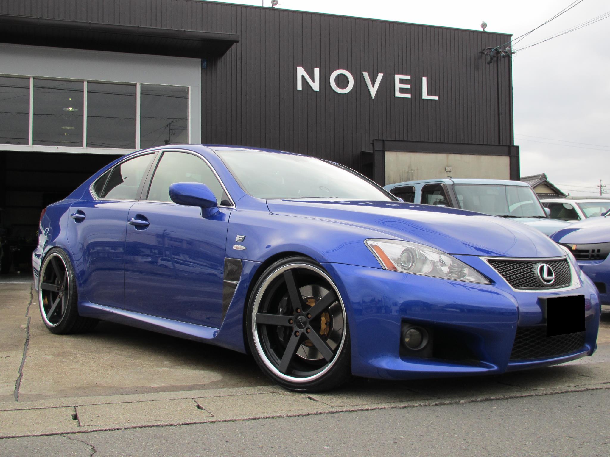Giovanna Mecca Black on Lexus ISF